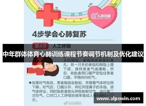 中年群体体育心肺训练课程节奏调节机制及优化建议 中年群体体育心肺训练课程节奏调节机制及优化建议